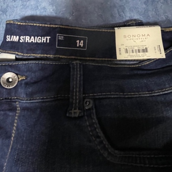 NEW Sonoma Life+Style Comfort Stretch Jeans - Picture 4 of 4